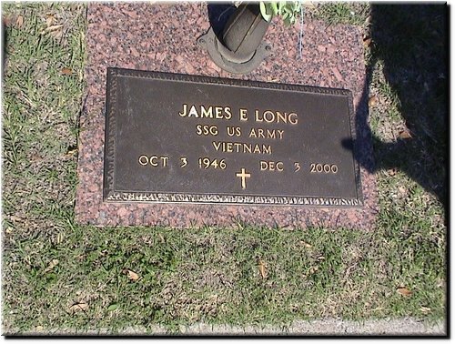 Long, James E (military marker).JPG