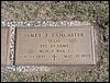 Lancaster, James F (military marker).JPG