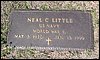 Little, Neal C (military marker).JPG