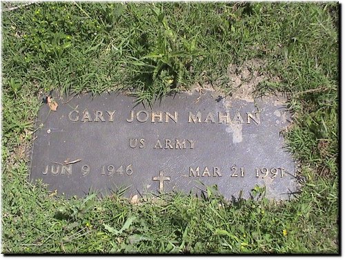 Mahan, Gary John (military marker).JPG