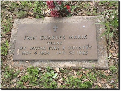 Marik, Ivan Charles (military marker).JPG