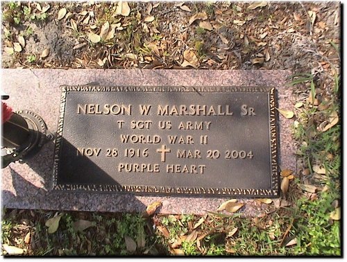 Marshall, Nelson Sr (military marker).JPG