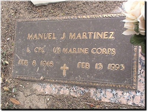 Martinez, Manuel (military marker).JPG