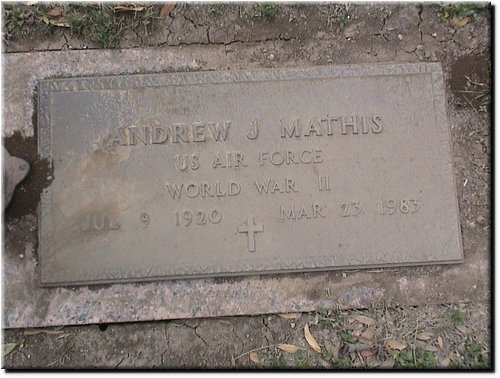 Mathis, Andrew (military marker).JPG