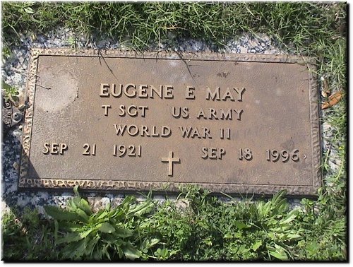 May, Eugene (military marker).JPG