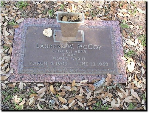 McCoy, Lurens (military marker).JPG