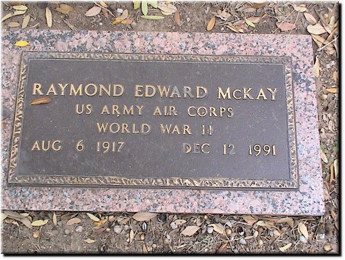 McKay, Raymond Edward (military marker).JPG