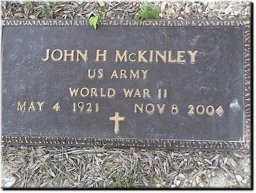 McKinley, John H (military marker).JPG