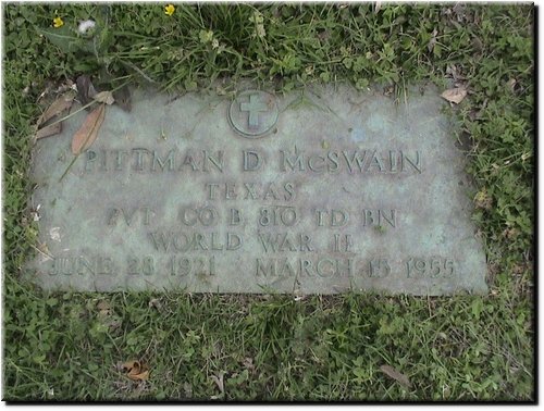 McSwain, Pittman (military marker).JPG