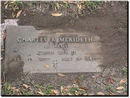 Merideth, Charles (military marker).JPG