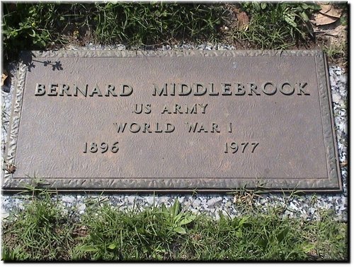 Middlebrook, Berard (military marker).JPG