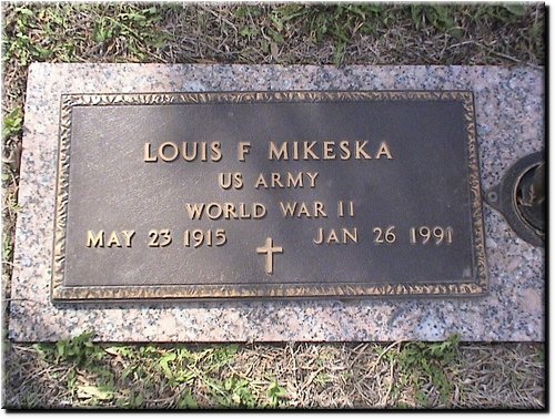 Mikeska, Louis (military marker).JPG