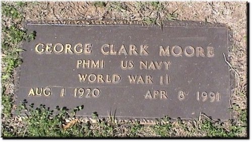 Moore, George Clark (military marker).JPG