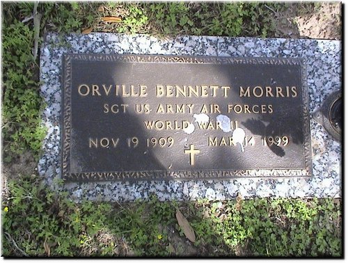 Morris, Orville (military marker).JPG