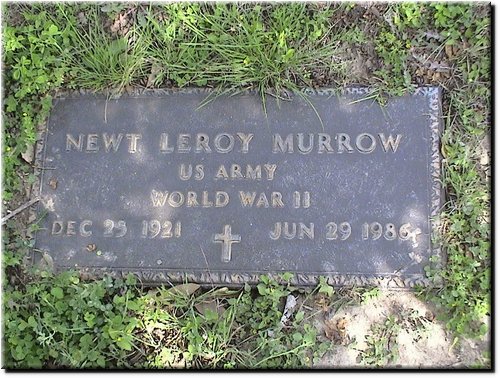 Murrow, Newt Leroy (military marker).JPG