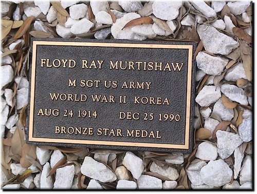 Murtishaw, Floyd Ray (military marker).JPG