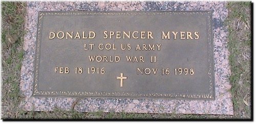 Myers, Donald Spencer (military marker).JPG