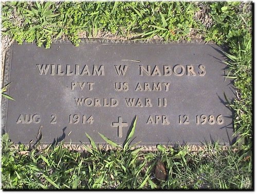 Nabor, William (military marker).JPG