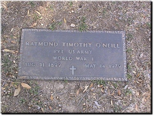 O'Neill, Raymond Timothy (military marker).JPG