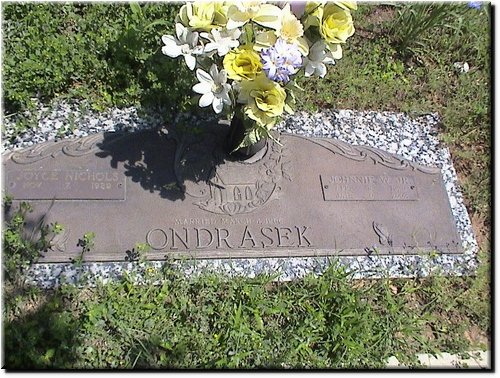 Ondrasek, Joyce Nicholas and Johnnie W Jr.JPG