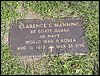 Manning, Clarence (military marker).JPG