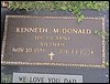 McDonald, Kenneth (military marker).JPG