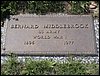 Middlebrook, Berard (military marker).JPG