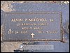 Mitchell, Alvin Jr (military marker).JPG