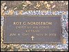 Nordstrom, Roy (military marker).JPG