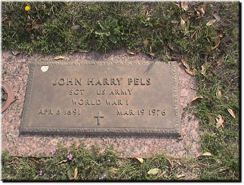 Pels, John Harry (military marker).JPG