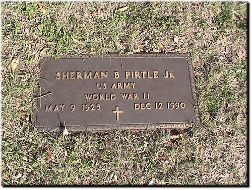 Pirtle, Sherman (military marker).JPG