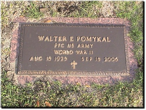 Pomykal, Walter (military marker).JPG