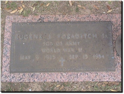 Popaditch, Eugene Sr (military marker).JPG