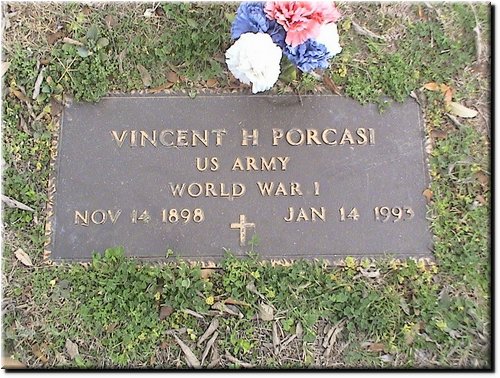 Porcasi, Vincent (military marker).JPG