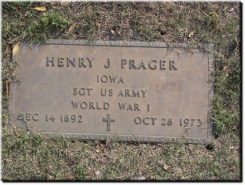 Prager, Henry (military marker).JPG