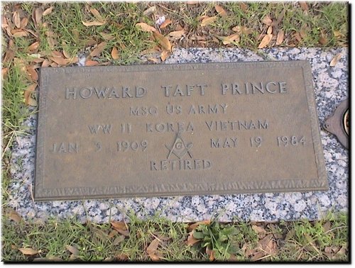 Prince, Howard (military marker).JPG