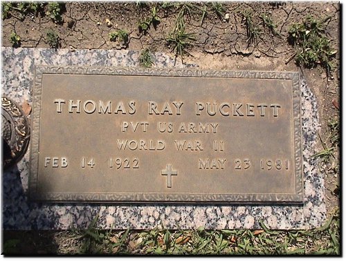 Puckett, Thomas Ray (military marker).JPG