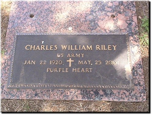 Riley, Charles William (military marker).JPG