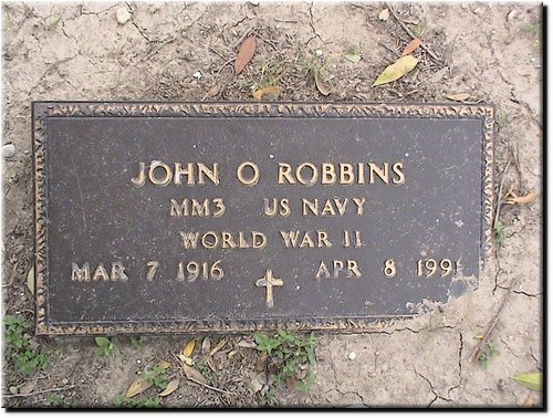 Robbins, John (military marker).JPG