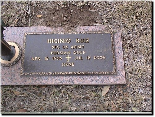 Ruiz, Higinio (military marker).JPG