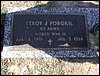 Poboril, Leroy J (military marker).JPG