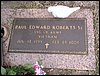 Roberts, Paul Edward Sr (military marker).JPG