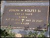 Rolfes, Joseph Sr (military marker).JPG