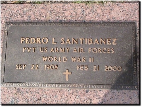 Santibanez, Pedro (military marker).JPG