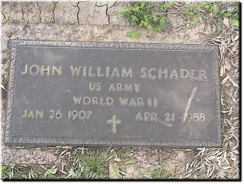 Schader, John William (military marker).JPG