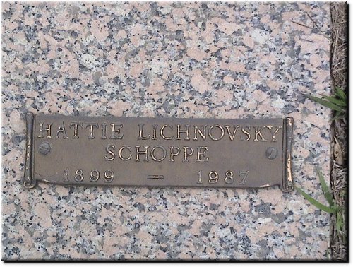 Schoppe, Hattie Lichnovsky.JPG