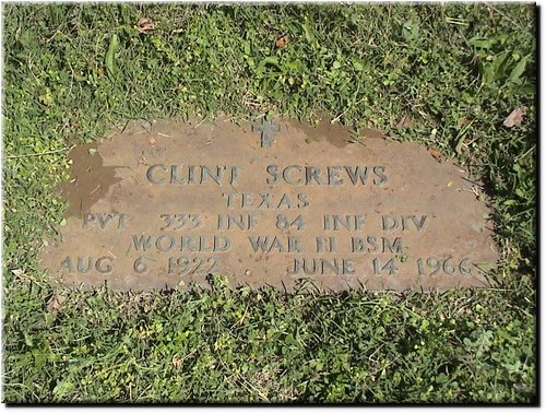 Screws, Clint (military marker).JPG