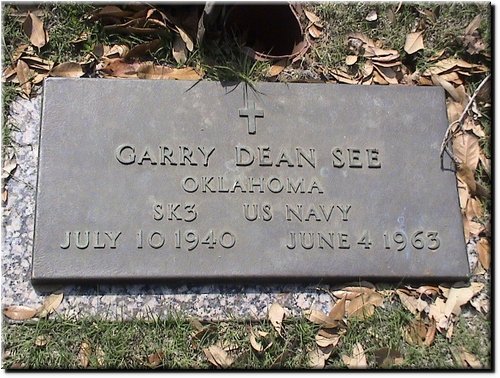 See, Gary Dean (military marker).JPG