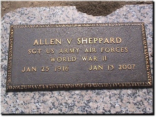 Sheppard, Allen (military marker).JPG