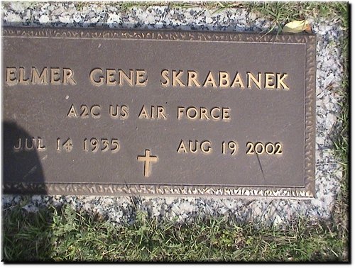 Skrabanek, Elmer Gene (military marker).JPG